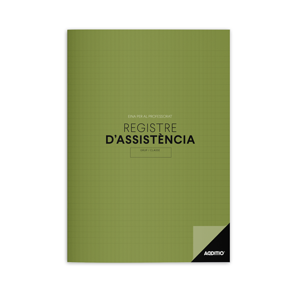 Cuaderno registro asistencia Additio