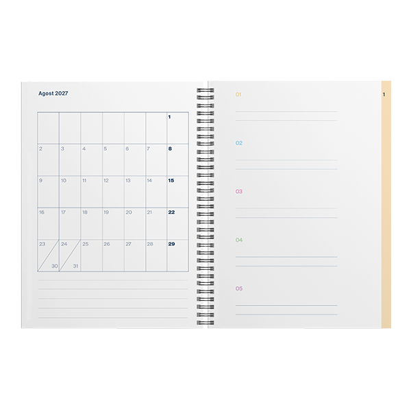 Agenda Universal Additio semana vista