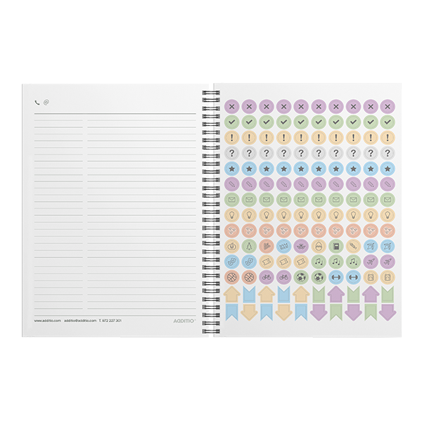 Agenda del profesorado Additio