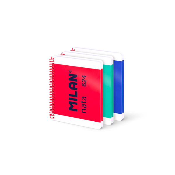Cuaderno Milan 624 Nata A5 80 hojas lisas