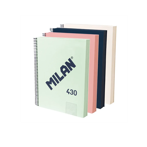 Cuadernos Milan 430 A4 120 hojas cuadrícula 4x4
