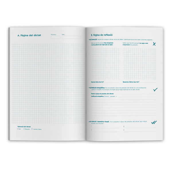 Cuaderno Libreta dictados Secundaria Additio