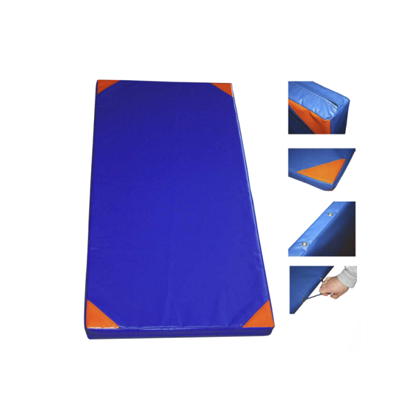 Colchoneta reforzada 200x100x5 cm con cantoneras