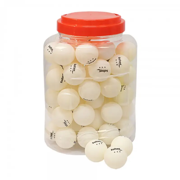 Pot 60 pilotes tennis de taula Softee