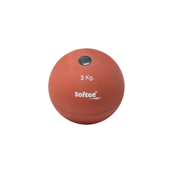 Pes llançament de cautxú Softee 3 Kg