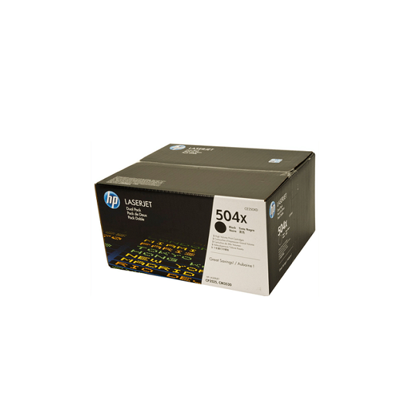 Tóners laserjet HP packs de 2 unidades