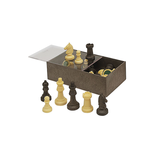 Accesorio ajedrez caja de plástico