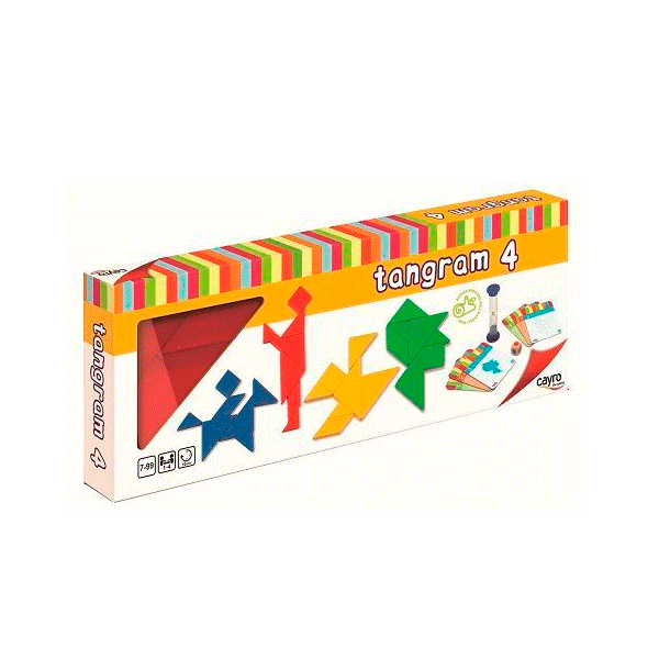 Lot 4 tangram fusta