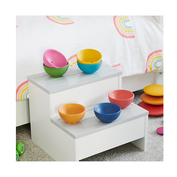 Boles heurísticos madera arcoiris
