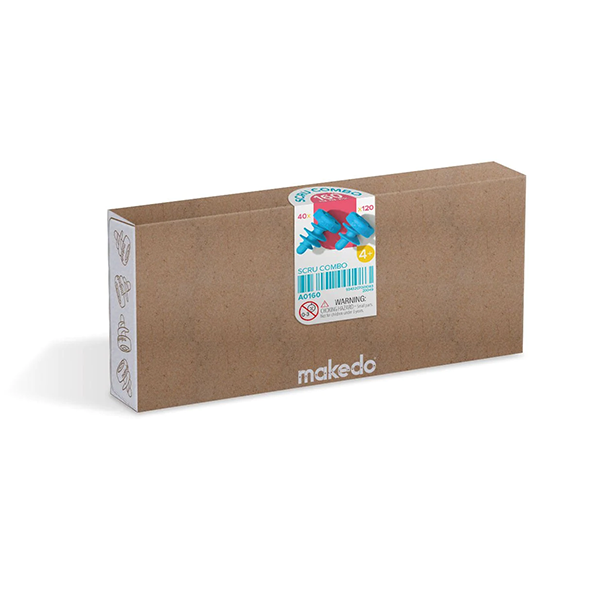 Makedo Lot de cargols 160 u.