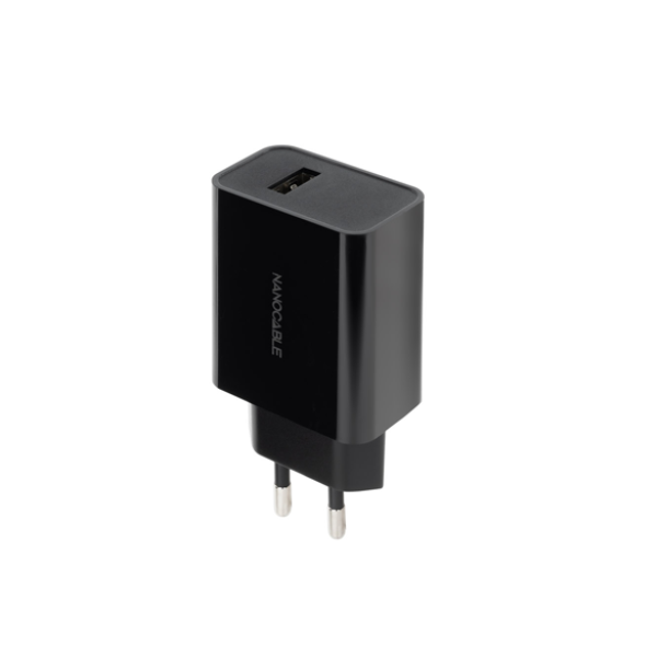 Carregador USB, 5V/2.1A, negre