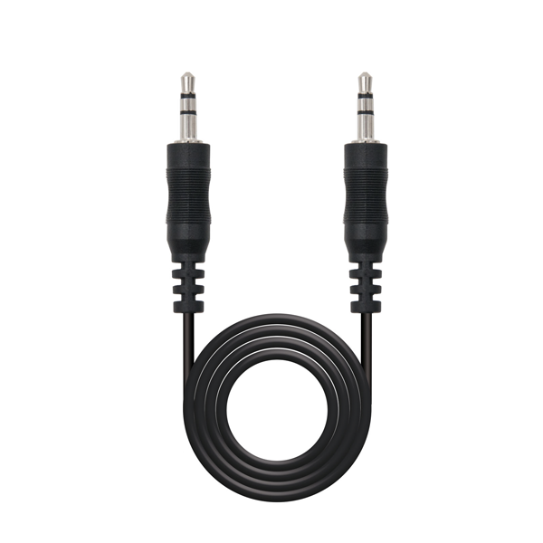 Cable àudio estèreo, Jack 3.5 mascle ambdós extrem