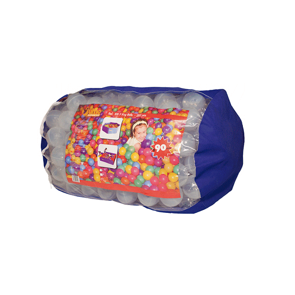 Sac de 250 boles transparents per a piscina