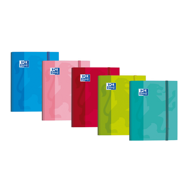Carpeta de gomas cartón extrafuerte Oxford School A4+