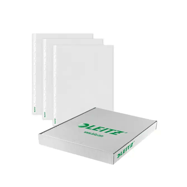 Bolsa 10 unidades fundas multitaladro expansibles Esselte Leitz
