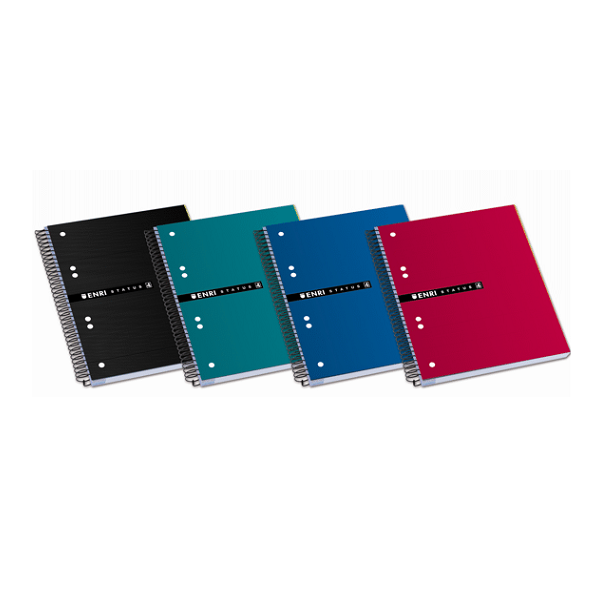 Quadern microperforat Enri Status European Book A5 160 fulls quadrícula 5x5