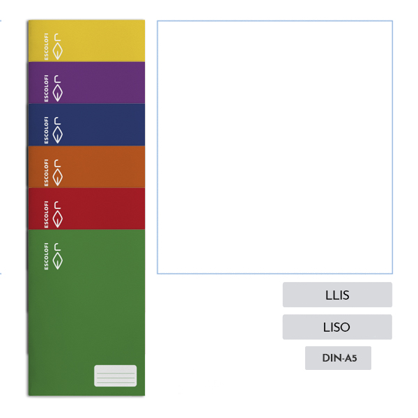 Llibretes Escolofi Quart 32 fulls llis