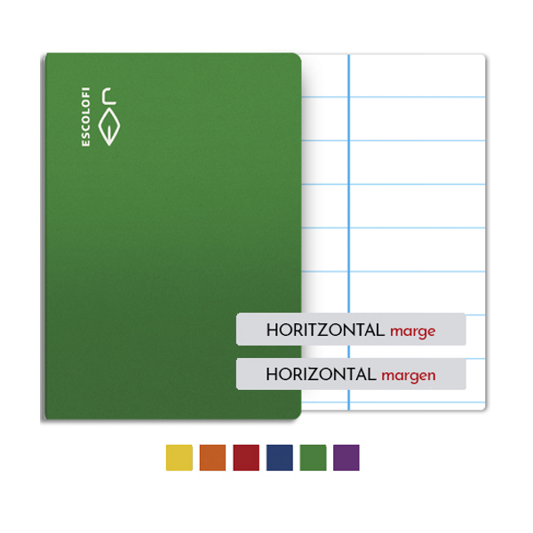 Llibretes Escolofi Foli 50 fulls horizontal