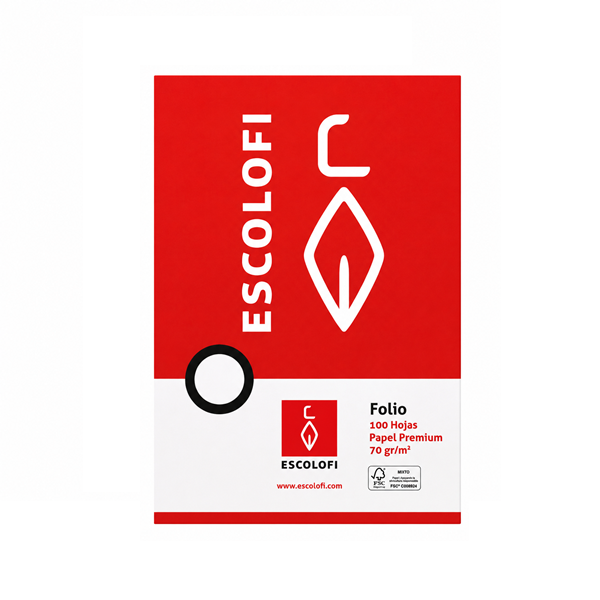 Recambio Escolofi 100 hojas Folio múltitaladro