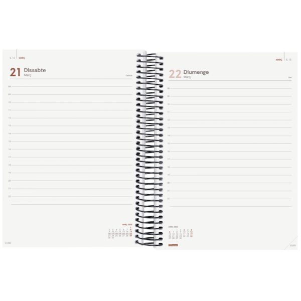 Agenda Finocam Year dia pàgina