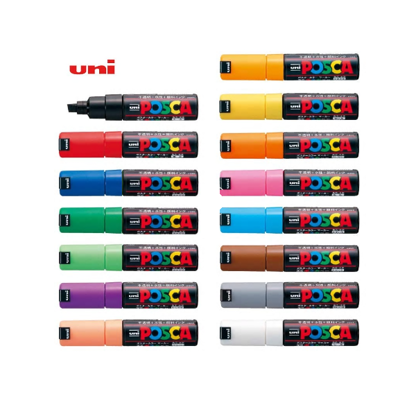 Rotuladors Uni Posca PC-8K