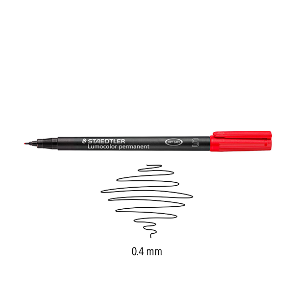 Retolador permanent Staedtler Lumocolor 313 (S)
