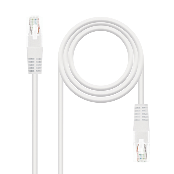 Cable de red RJ45 LSZH Cat.6 UTP AWG24, 1/2/3/5/10 m gris