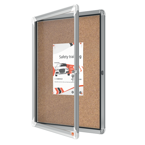 Vitrina d'anuncis interior suro vertical NOBO Premium Plus