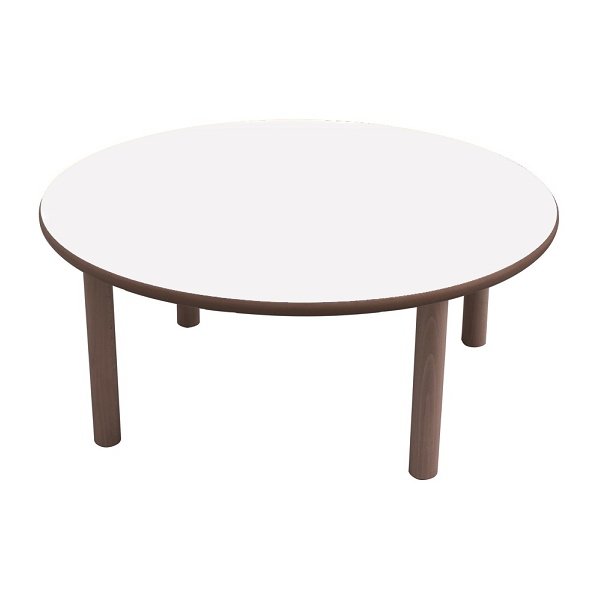 Taula rodona ø 100 cm T2 alt. 53 cm