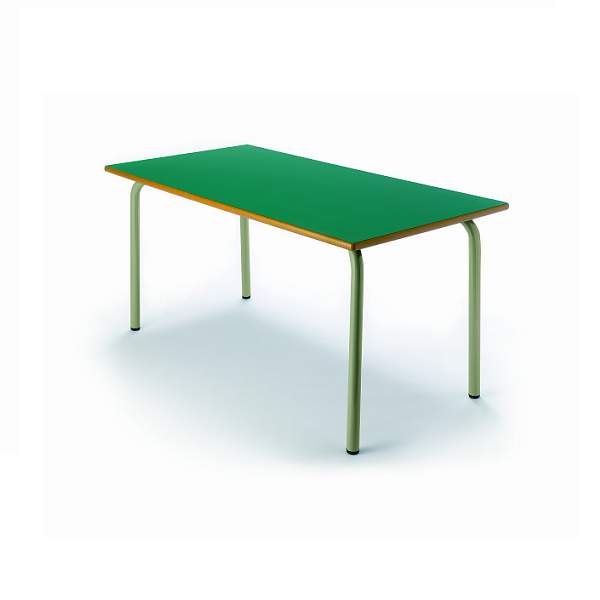 Taula rectangular 207 120x60 cm pota verda alt. 54 cm