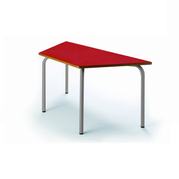 Taula trapezoidal 205 110x55* cm pota gris alt. 54 cm