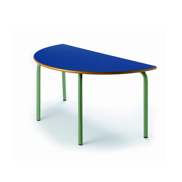 Taula semicircular 208 110x55 cm pota verda alt. 54 cm