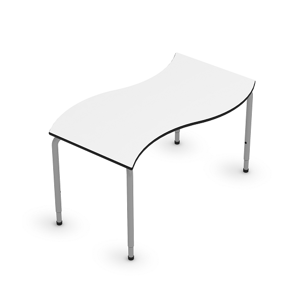 Mesa WAVE 130x83 cm regulable T1-3