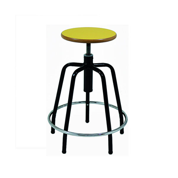 Taburete 290 estructura negra