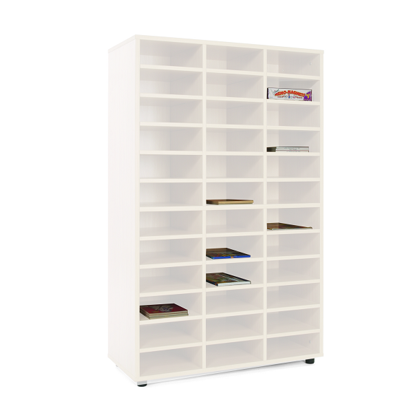Caseller amb 36 caselles Blanc