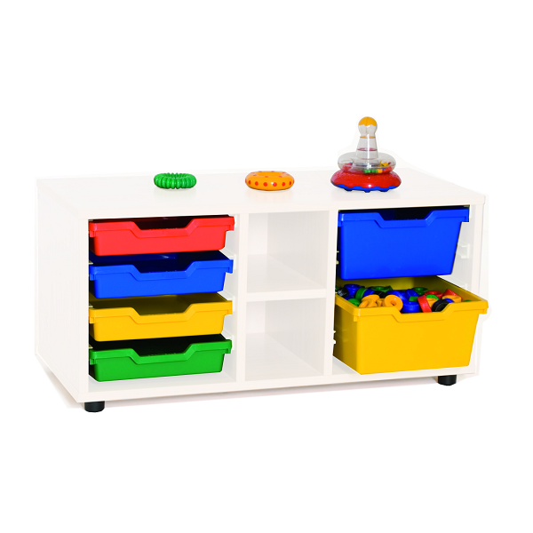 Cubeter superbaix prestatge central Blanc