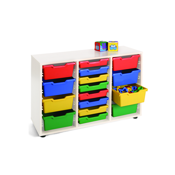 Cubeter baix 3 columnes 1042 Blanc