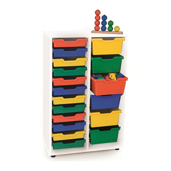 Cubeter intermig 2 columnes 700 Blanc