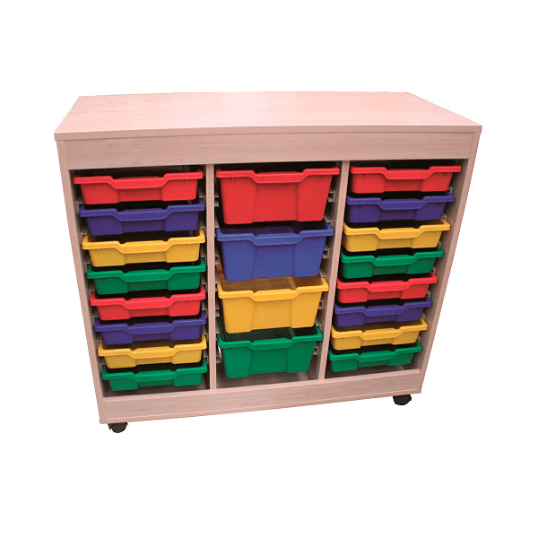 Cubeter intermig doble accés 3 columnas Faig