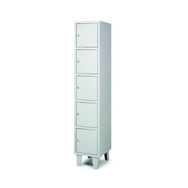 Taquillas metálicas 5 puertas ancho 40 cm