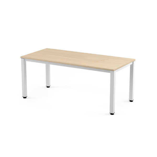 Taula EXECUTIVE rectangular estructura blanca 180x80 cm