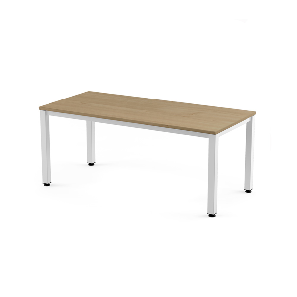 Taula EXECUTIVE rectangular estructura blanca 180x80 cm