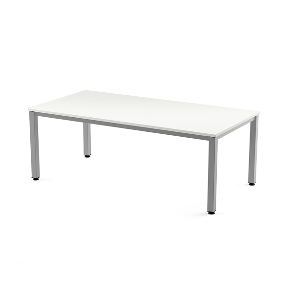 Taula EXECUTIVE rectangular estructura gris 200x100 cm