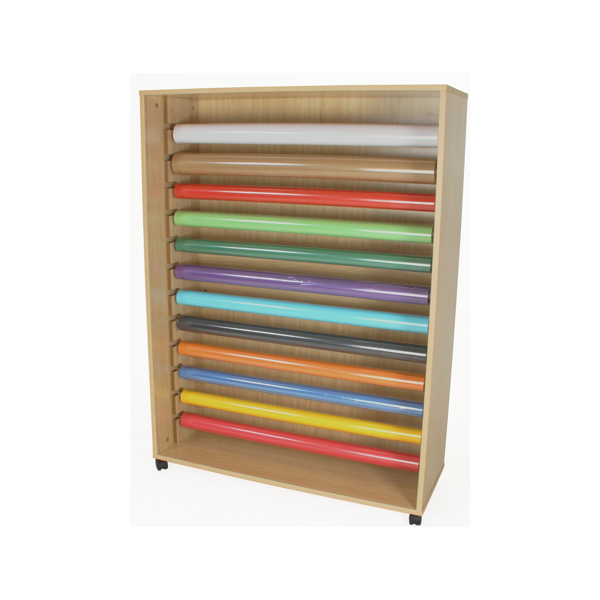 Mueble para rollos de papel con ruedas Mobeduc