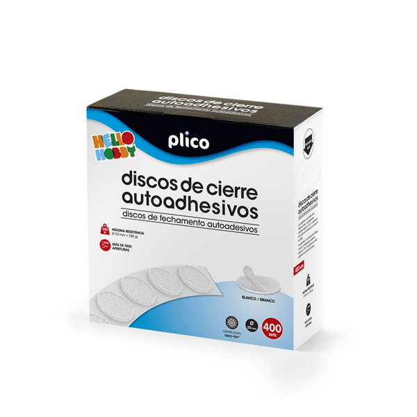 Discos cierre autoadhesivo