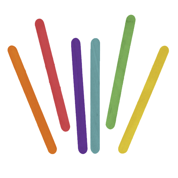 Palillos polo de colores Innspiro