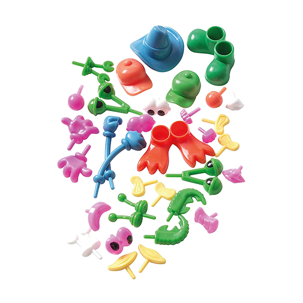Motlle personatges divertits per modelar Creall