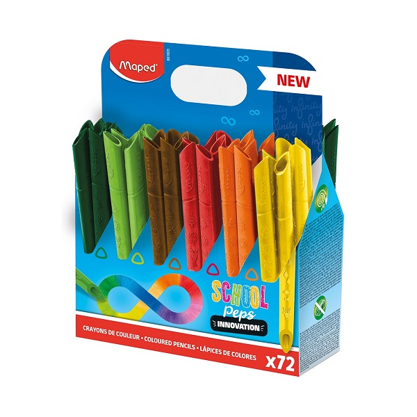 Lot escolar llapis de colors Maped Infinity