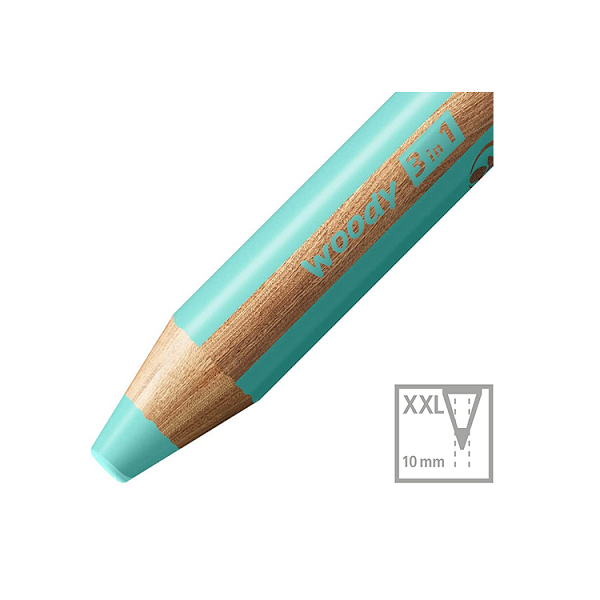 Lápices de colores Stabilo Woody 3 en 1 pastel