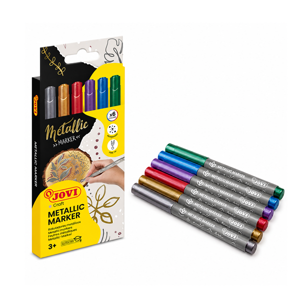 Rotuladores Jovidecor Metallic